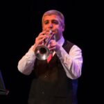 Rani Elias playing trumpet